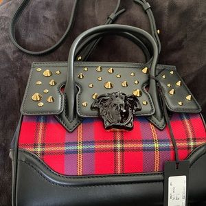 🛍🛍SOLD🛍🛍Brand New Versace Tartan Stud Palazzo
